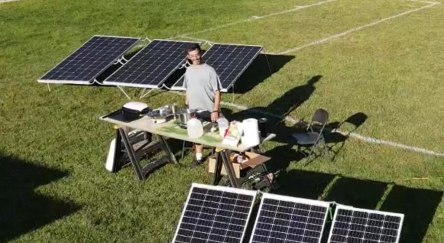 Jeff's Solar BBQ